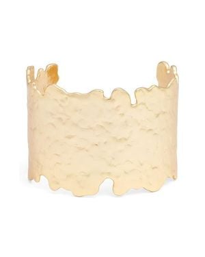 Karine Sultan Molten Cuff Bracelet - Natural