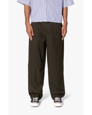 MNML Hello Preppy Convertible Baggy Pants - Black