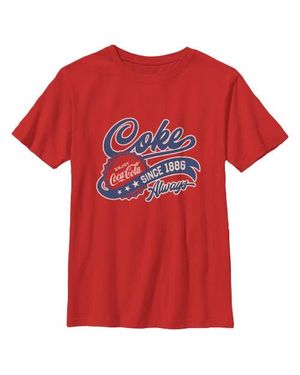 Coca Cola Boys' Always Enjoy Since 1886 T-Shirt - Red