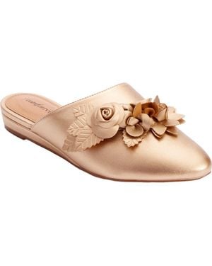 Comfortview The Ayla Slip On Mule - Metallic