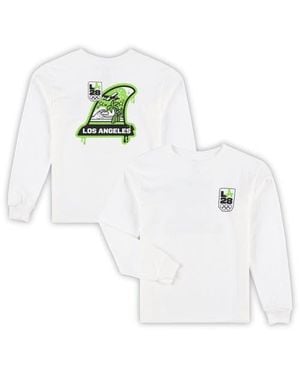 Outerstuff Preschool La28 Summer Olympics Long Sleeve T-Shirt - White
