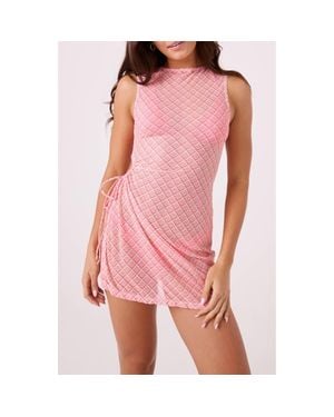 Roxy Hot Tropics Cover-Up Dress - Pink