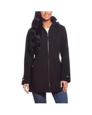 Gallery Water Resistant Hooded Jacket - Blue