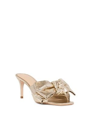 Cinq À Sept Felicity Metallic Leather Mule