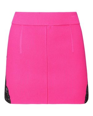 Fleur du Mal Jolie Mini Skirt - Pink