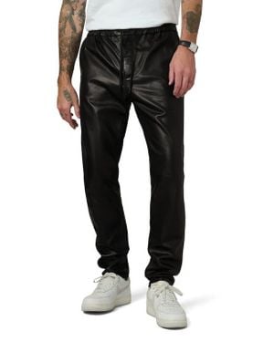Joe's Jeans The Laird Slim Fit Leather Pants - Black