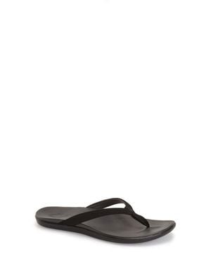 Olukai Ho Opio Flip Flop - Black