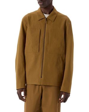 Veilance Mionn Water Repellent Soft Shell Overshirt - Brown