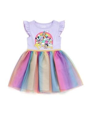 Disney Mickey Mouse & Friends Tulle Tutu Dress - White
