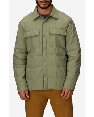 Marmot Ares 700 Fill Power Down Shacket - Green