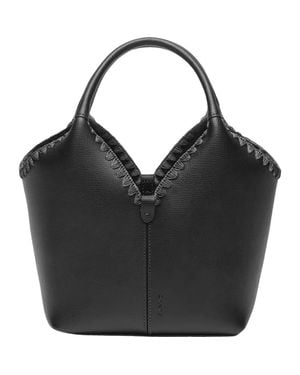 orYANY Vanessa Leather Satchel - Black