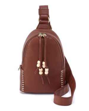 Hobo International Fern Leather Sling Bag - Red