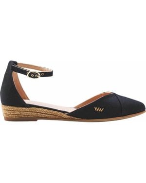 VISCATA Montroig Canvas Espadrille Flats - Blue