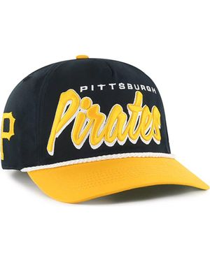 '47 Pittsburgh Pirates Dropshadow Rope Hitch Adjustable Hat - Yellow