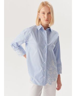Exquise Eden Long Sleeve Shirt - Blue