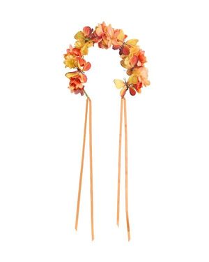 Chasing Fireflies Kids Autumn Headband - Orange