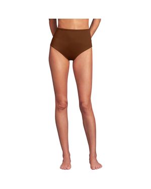 Lands' End Slender Lite Ultra High Rise Bottoms - Brown