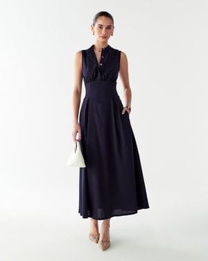Willa Bexley Maxi Dress - Blue