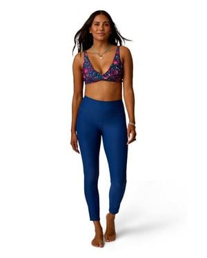 Carve Designs Saluda Compression Tight - Blue
