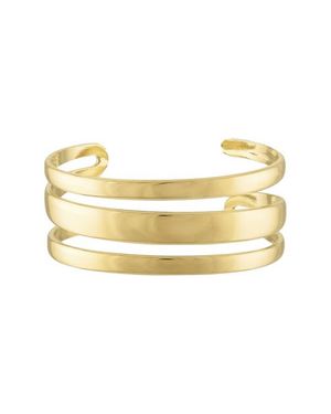 BEN ONI Layered Cuff Bracelet - Metallic