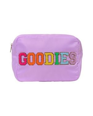 Malibu Sugar Nylon Pouch W/ Goodies Patch - Purple
