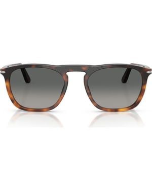 Persol Gae 55Mm Square Sunglasses - Gray