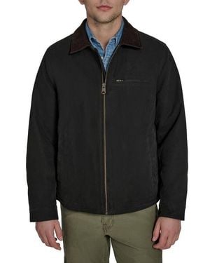 Levi's Canvas Utility Jacket With Quilted Lining - Black