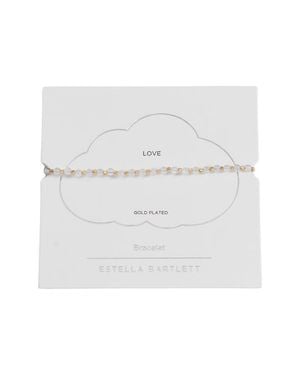 Estella Bartlett Amelia Beaded Bracelet - White