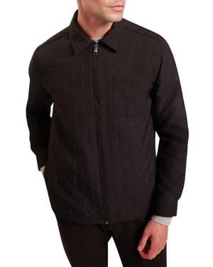 Ted Baker Thova Quilted Shirt Jacket - Black
