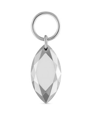 Maria Tash Faceted Marquise Charm - Metallic