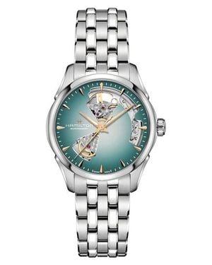 Hamilton Jazzmaster Open Heart Automatic Bracelet Watch, 36Mm - Gray