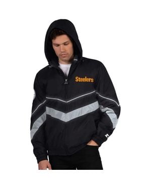 Starter Pittsburgh Steelers Thursday Night Gridiron Full-Zip Jacket - Black