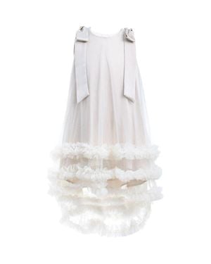 Tulle Violeta Dress - White