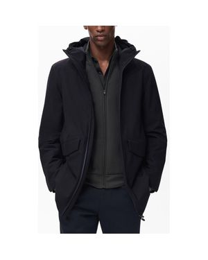 Mango Water Repellent Packable Insulated Jacket - Black