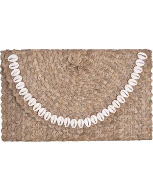 Jelavu Coco Clutch Bag - Natural