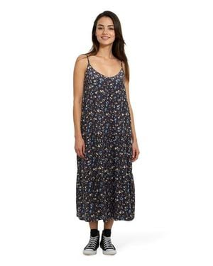 Tentree Ecowoven Crepe Hopewell Dress - Blue
