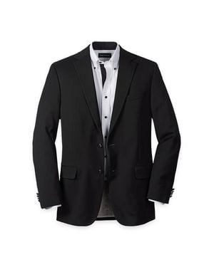 Paul Fredrick Travel Blazer - Black