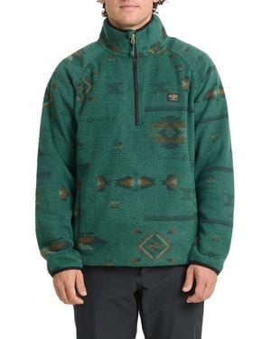 Billabong Adventure Division Boundary Fleece Pullover - Green