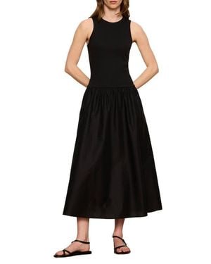 Sanctuary Take Me Away Sleeveless Tank Maxi Dress - Black