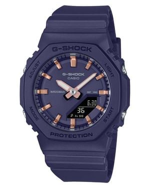 G-Shock Gmap2100 Analog-Digital Resin Strap Watch, 46Mm X 40.2Mm - Blue