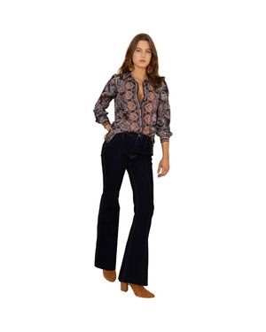 Hale Bob Brynleigh Jersey Top - Brown