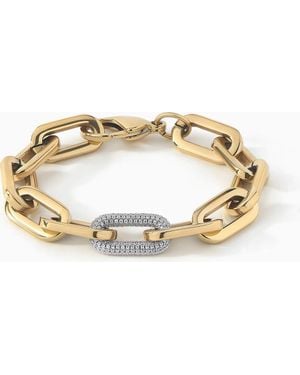 Ora Ana The Daphne Link Bracelet - Metallic