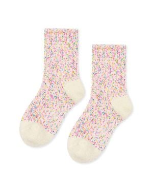 Hansel From Basel Disco Short Crew Socks - Pink