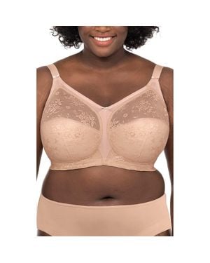 Goddess Verity Wireless Full Figure Bra - Brown