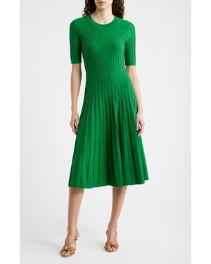 slim fit dress slacks Chrissy Midi Sweater Dress