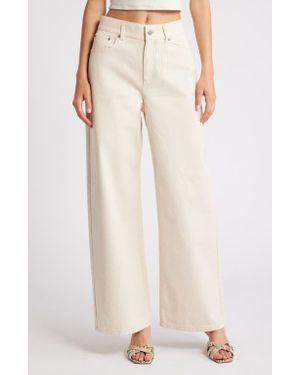 & Other Stories Wide Leg Pants - Natural