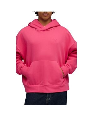 PUMA Boxy Essentials Hoodie - Pink