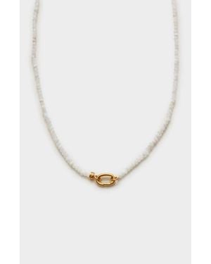 Katie Loxton Moonstone Necklace - White