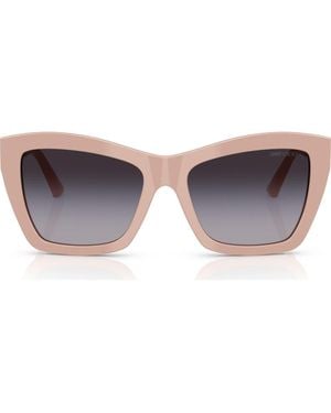 Jimmy Choo 54Mm Cat Eye Sunglasses - Gray