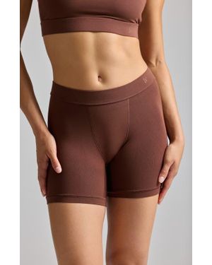 OXER Luxe Baller 5-Inch Modal Boxer Briefs - Brown